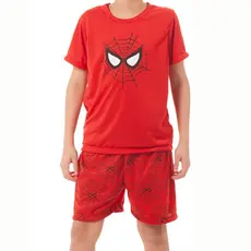 PIJAMA INFANTIL MALHA  PERSONAGENS  SONIC MICKEY SNOOP PATETA MANGA CURTA CAMISETA