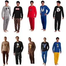 PIJAMA INVERNO PERSONAGENS FRIO MANGA LONGA