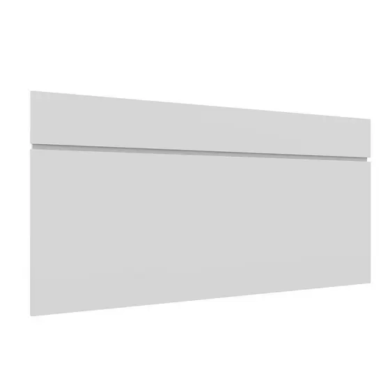 Cabeceira Casal 100% MDF 150cm Lara Branco Branco