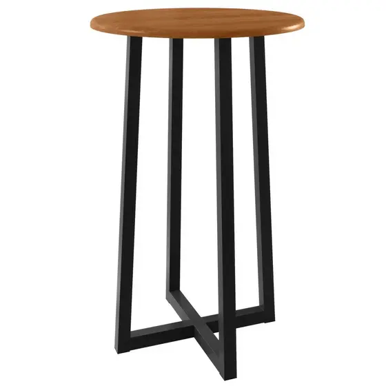 Mesa Madeira Maciça 70cm Bistrô Coliseu