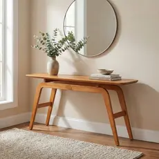 Aparador para Sala Design Moderno 160cm em Madeira Maciça Mel Jamba Mel