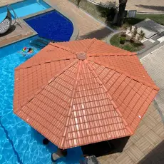 Telha Plan PVC 2,42 x 0,88 cm 06 Ondas Afort Marrom