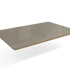 Tampo para Mesa de Jantar 120cm X 80cm de Madeira com Vidro