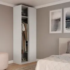 Módulo Closet de Canto Reto sem Portas 100% MDF Altezza