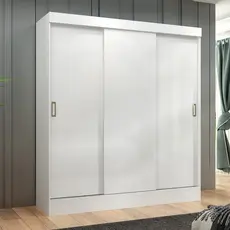 Guarda-Roupa Casal 3 Portas 2 Gavetas Istambul Yescasa Branco