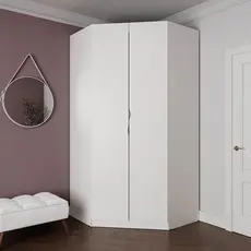 Guarda Roupa de Canto Closet Modular com 6 Prateleiras Hera CabeCasa MadeiraOriginals Algodão