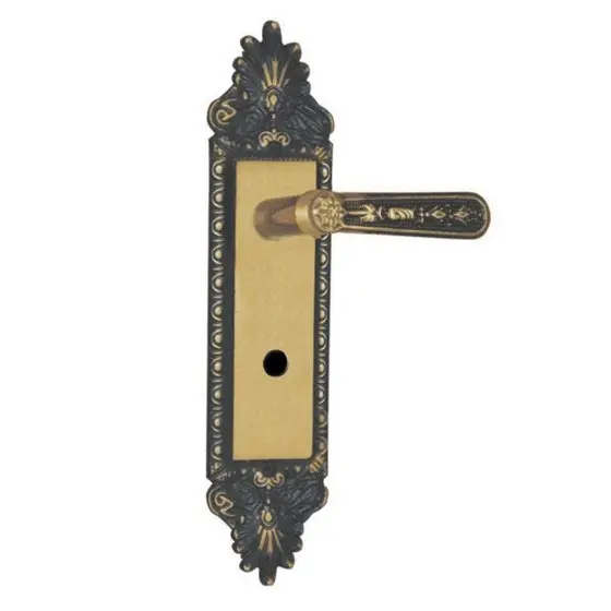 Fechadura para Banheiro Espelho Aço 40mm Mgm Colonial Banheiro