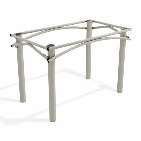 Base de metal para Mesa de Jantar 110cm Elba Cinza