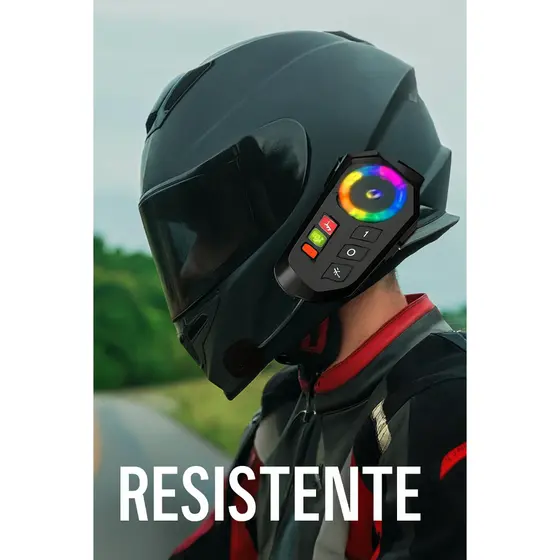 Fone De Ouvido Capacete Moto Bluetooth Sem Fio Prova De Água