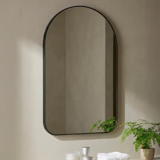 Espelho do Pinterest de Parede Orgânico Decorativo 44x64cm para Sala Banheiro - Mod. Capela