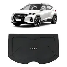 TAMPÃO TRASEIRO/BAGAGITO  KICKS 2016 A 2025 PRETO ,Envio imediato -Despachamos no mesmo dia.