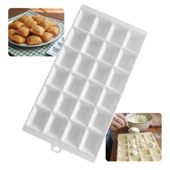 Forma de Mini Pastel e Ravioli 24 Cavidades