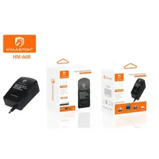 Fonte de Alimentação Regulável Universal 3V a 12V H'maston HM-668 com 7 Plugues