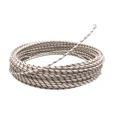 Cabo Híbrido Fibra Siliconada 2,5mm 400°c 750V 12A - 1 Metro