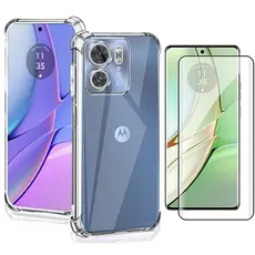 Capinha Capa Case Compatível Com O Motorola Moto Edge 40 + Película De cerâmica - Tech Otoni
