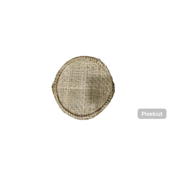 Peneira de Palha de Carnauba Decorçao Artesanal 20 cm Diâmetro