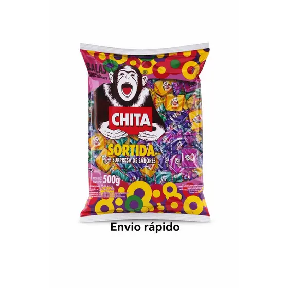 Bala Mastigável Chita Sortida 500g - Cory