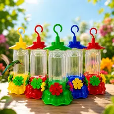 Kit Com 3 Unidades Bebedouro Fonte Beija Flor Pássaros Pocinho