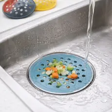Ralo de Pia Cozinha com Haste |Kit 5 10 25 50 ralo de pia plástico Anti Entupimento Filtro Modelo Clássico para Cozinha