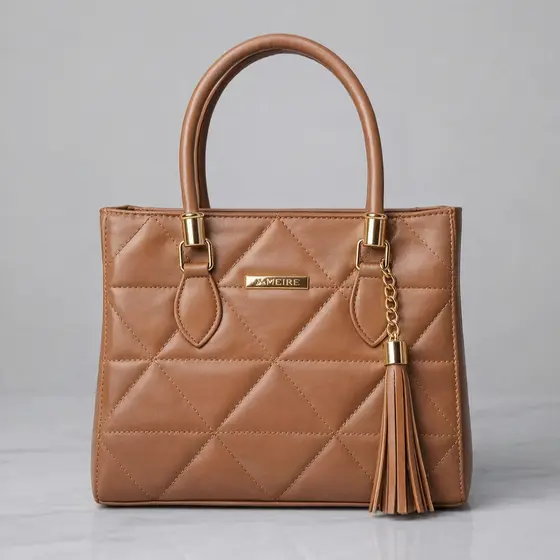 Bolsa Feminina Média Bordada Dubai dia a dia