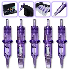 Agulhas Para Tatuagens Cartucho Tattoo Kit 5u RL RS RM MG CM Traço Risca Liner Magnum Pintura Bucha