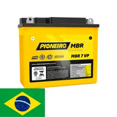 Bateria Moto Yamaha Tdm 225 Pioneiro Mbr 7 Vp 12v 7ah