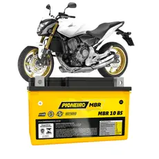 Bateria Moto Cb 600f Hornet Pioneiro Mbr 10 Bs 12v 8,6ah