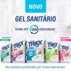 Gel Sanitário Triex Limpeza Profunda Perfuma Vaso