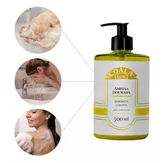 Sabonete Líquido Mãos, Corpo e Rosto Ameixa Dourada 500ml - Coala Essências