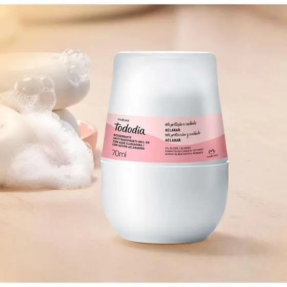 desodorante Antitranspirante Roll-on Tododia Aclarar 70ml