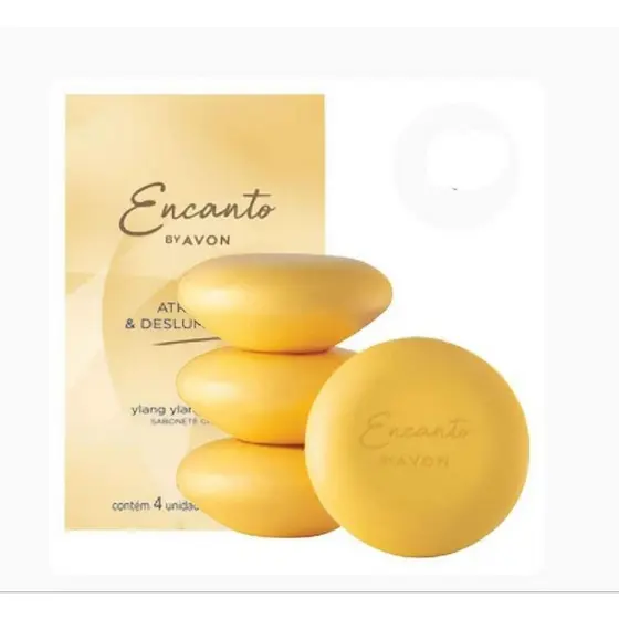 Avon encanto sabonete Atraente e Deslumbrante com 4 unidades de 80g cada