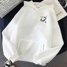 Moletom Feminino Blusa de frio Com Capuz e bolso blusa de algodão moda outono invernoi