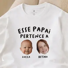Camiseta Personalizada Dia Dos Pais 100% algodão gola redonda do P ao Plus Size