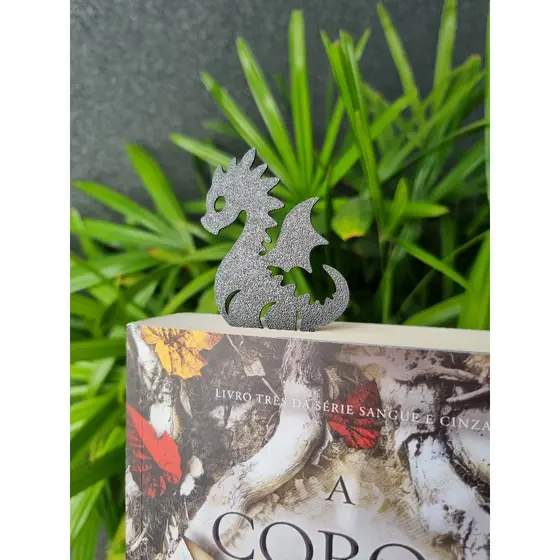 Marcador de Página - Dragão |  Fantasia Criativa | Vieco 3D