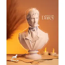 Busto Mr. Darcy | Orgulho e Preconceito | TAMANHO GRANDE | Vieco 3D Store