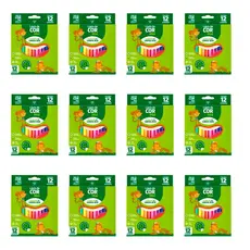 KIT 12 CAIXINHAS LAPIS DE COR MINI ECO IDEAL PARA PERSONALIZADOS DE FESTA LEMBRANCINHAS - LEONORA