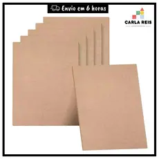 Placa Mdf Cru 30x30 Chapas 2,5mm Kit Para Artesanato Quadro Corte a Laser Material Pinus