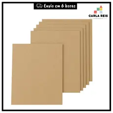 Placa Mdf Cru 90x60 Chapas 2,5mm kit para Artesanato Quadros Decorativos Corte a Laser