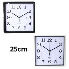 Relógio Parede 25cm Simples Moderno Silencioso