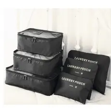 Kit Organizador de Mala Com 6 Bagagem Viagem 6 Peças