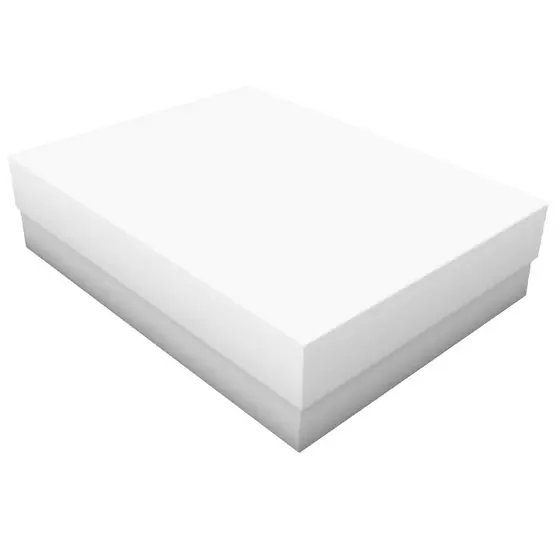 10 Unidades Caixa Para Presente Grande Branca 33cmX24cmX7cmX4cm
