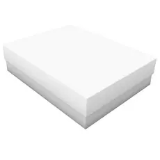 10 Unidades Caixa Para Presente Grande Branca 33cmX24cmX7cmX4cm