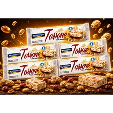 Barra de Torrone Com Amendoim 45g com 05 unidades