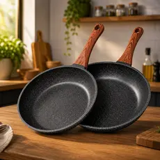 Frigideiras Ceramica Antiaderente Cooktop Fogão Indução Gás Elétrico Profissional Premium