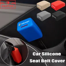 Volkswagen Carro Silicone Cinto De Segurança Capa Auto Anti-Risco Protetor Para VW Polo T-Cross Gol Saveiro Nivus Virtus