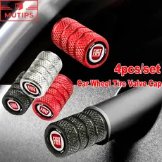 Fiat 4 Pcs Tampa Da Haste Válvula De Ar Do Pneu De Carro Contra Poeira Roda Para Strada Argo Mobi Toro Fastback Pulse Cr