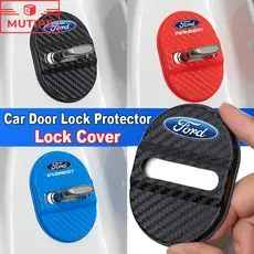 4 Pçs/Set Ford Capa Protetora De Fechadura De Porta De Carro Anti-Arranhões Almofada Para Ranger Ka Focus mk2 Nova Fiest