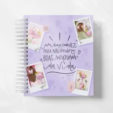 PLANNER 2026 PERSONALIZADO PERMANENTE COLEÇÃO SELF LOVE com elástico Organização anual Agenda Capa Dura com Nome Luxo