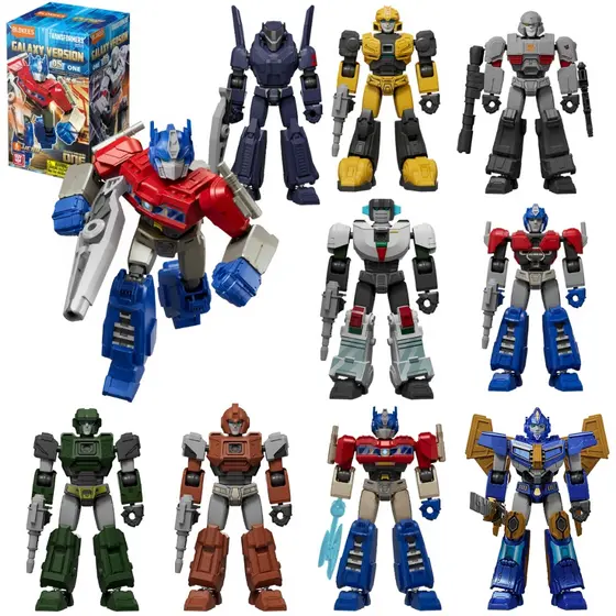 Blocos De Montar Bonecos Blokees Transformers Galaxy