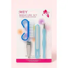 kit de manicure profissional beleza pessoal na palma da mão unhas